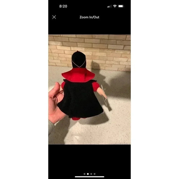 Jafar vintage Disney store bean bag‎ from Aladdin b36 - Picture 2 of 3